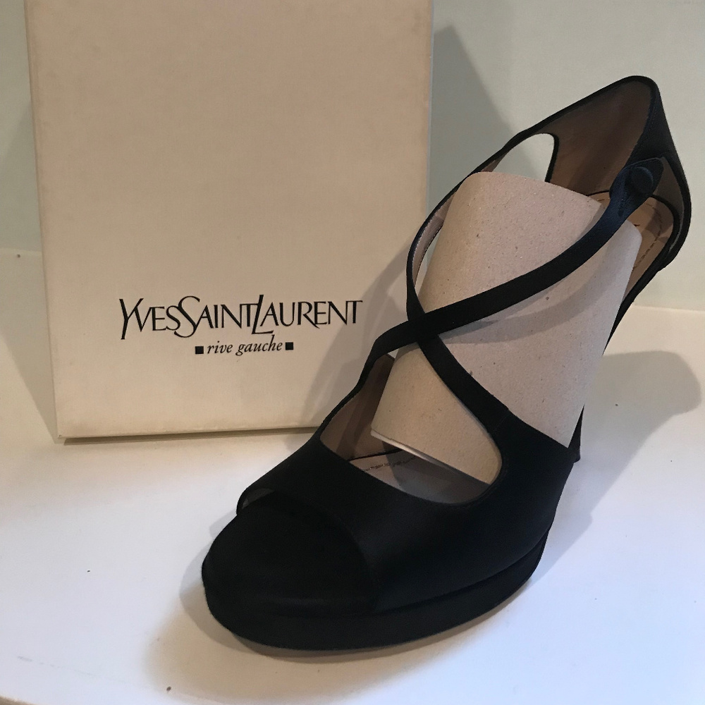 YSL SATIN SANDAL